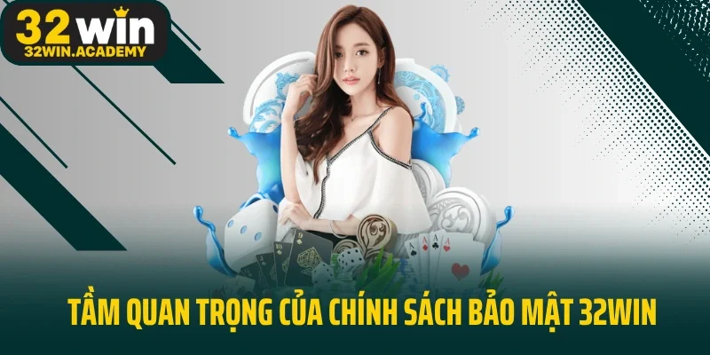 Tầm quan trọng của chính sách bảo mật 32WIN